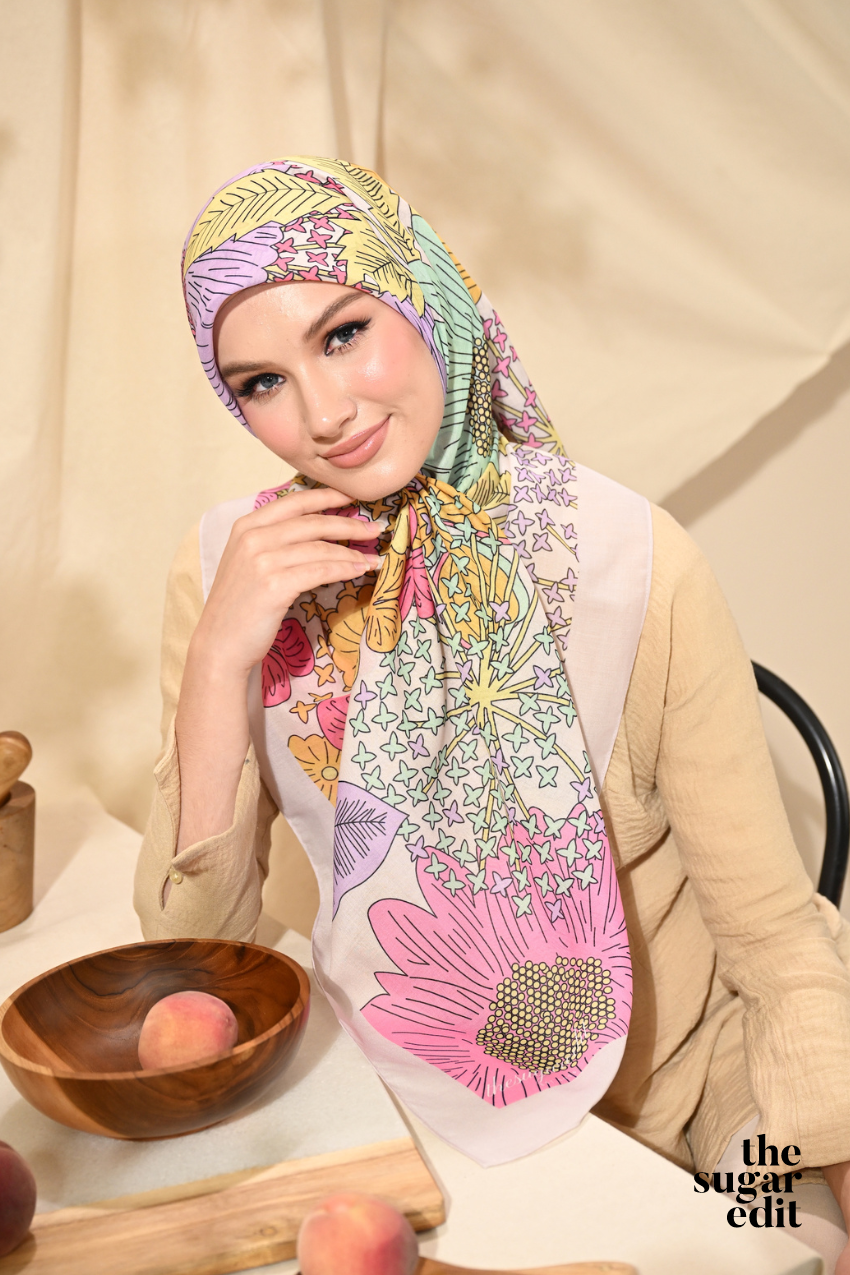 THESUGAREDIT Jasmine Collection French Cotton Bawal ( REFINED )