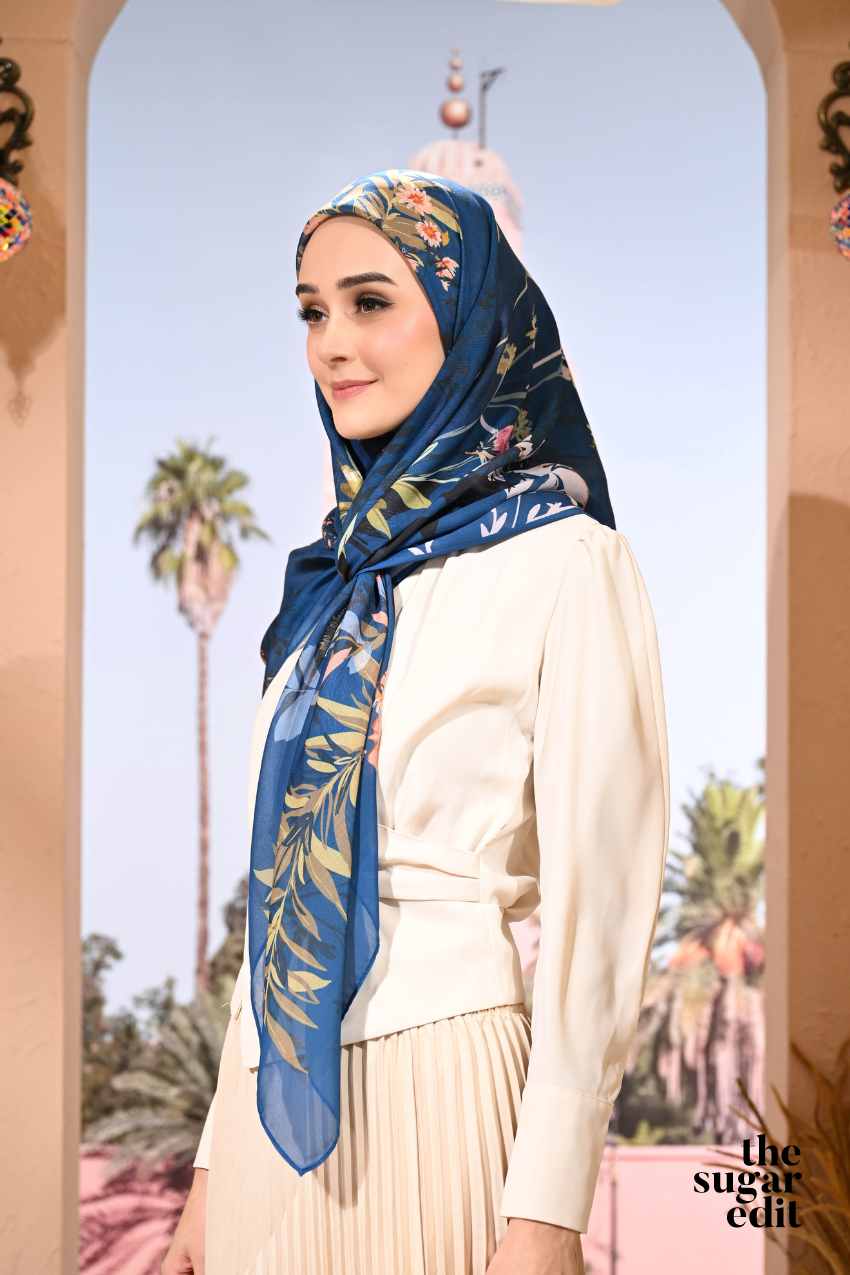 THESUGAREDIT Jasmine Collection French Cotton Bawal ( POISE )