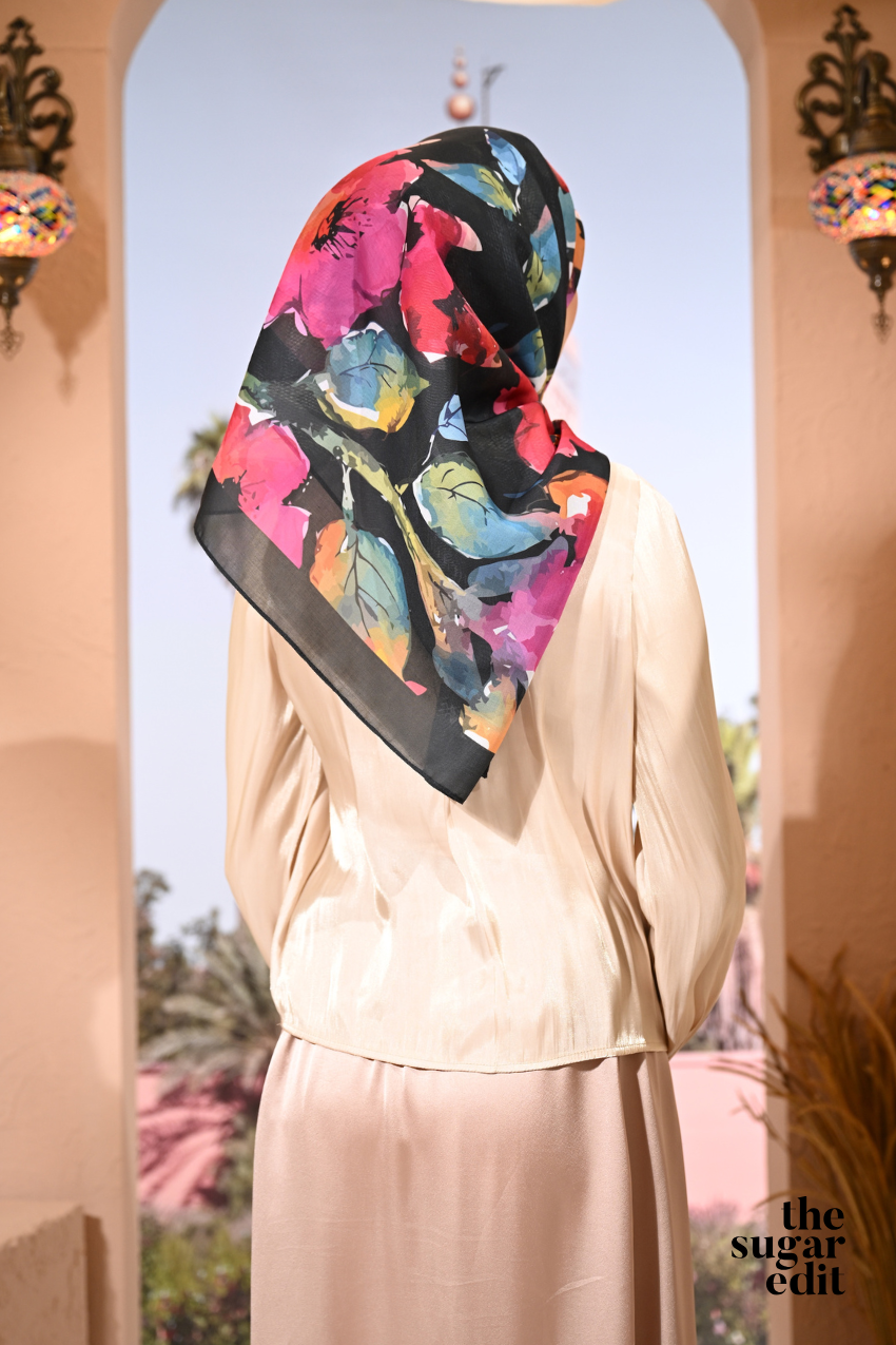 THESUGAREDIT Jasmine Collection French Cotton Bawal ( GIVING )
