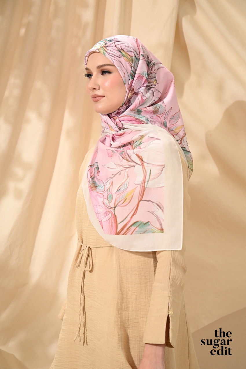 THESUGAREDIT Jasmine Collection French Cotton Bawal ( TIMELESS )