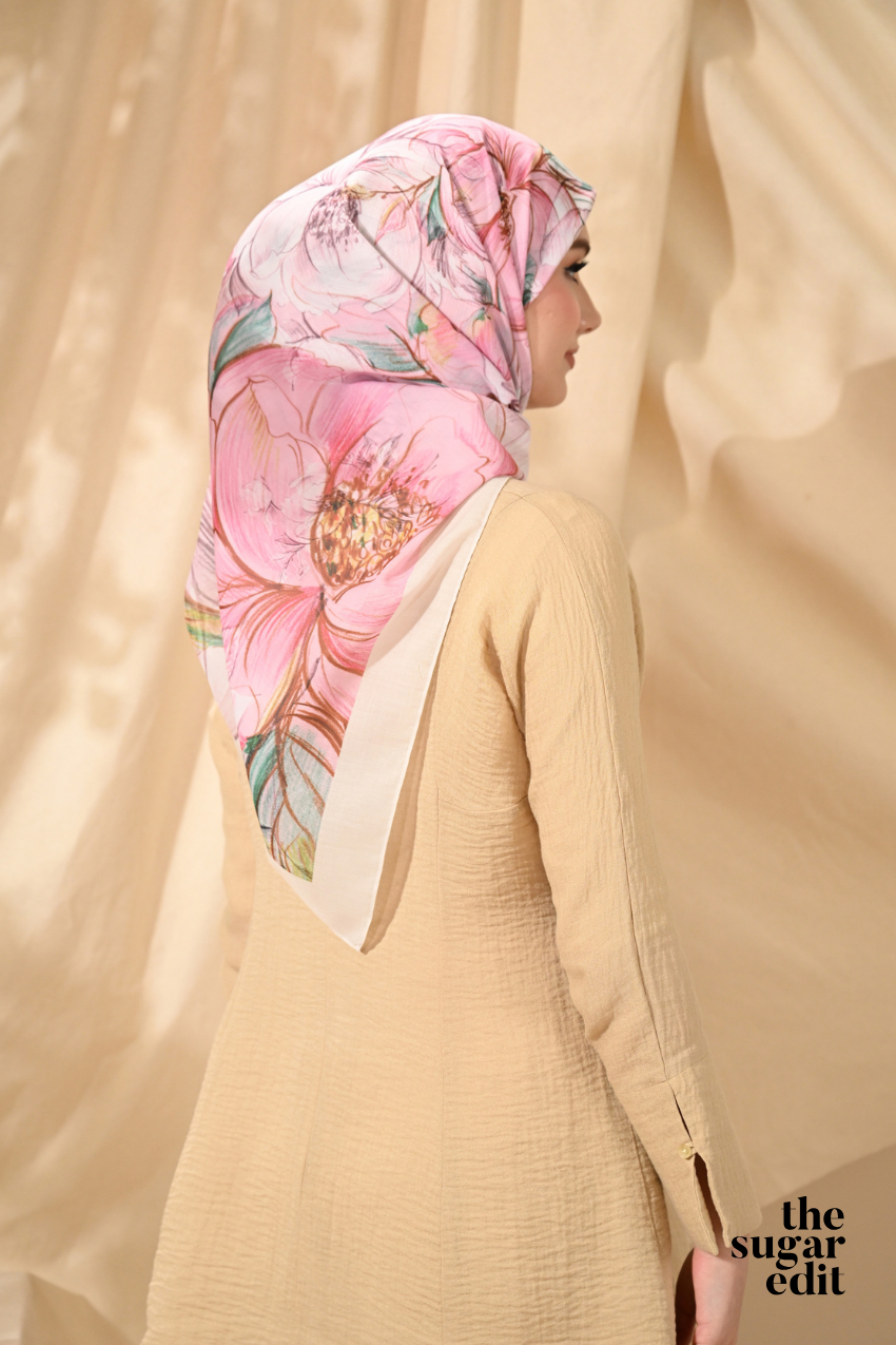 THESUGAREDIT Jasmine Collection French Cotton Bawal ( TIMELESS )