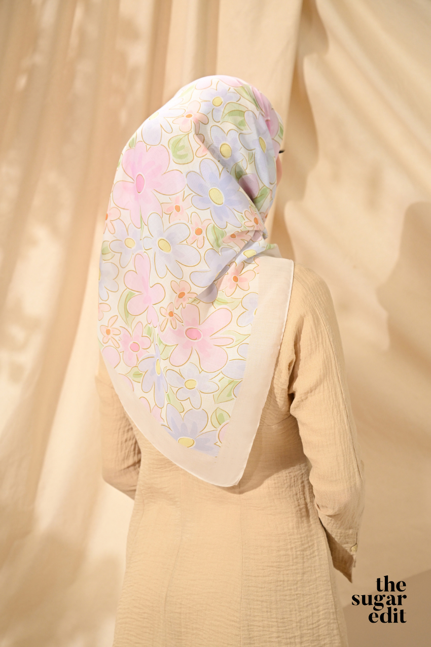 THESUGAREDIT Jasmine Collection French Cotton Bawal ( LOVING )