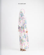 She is In Bloom Abaya Outer in Maria