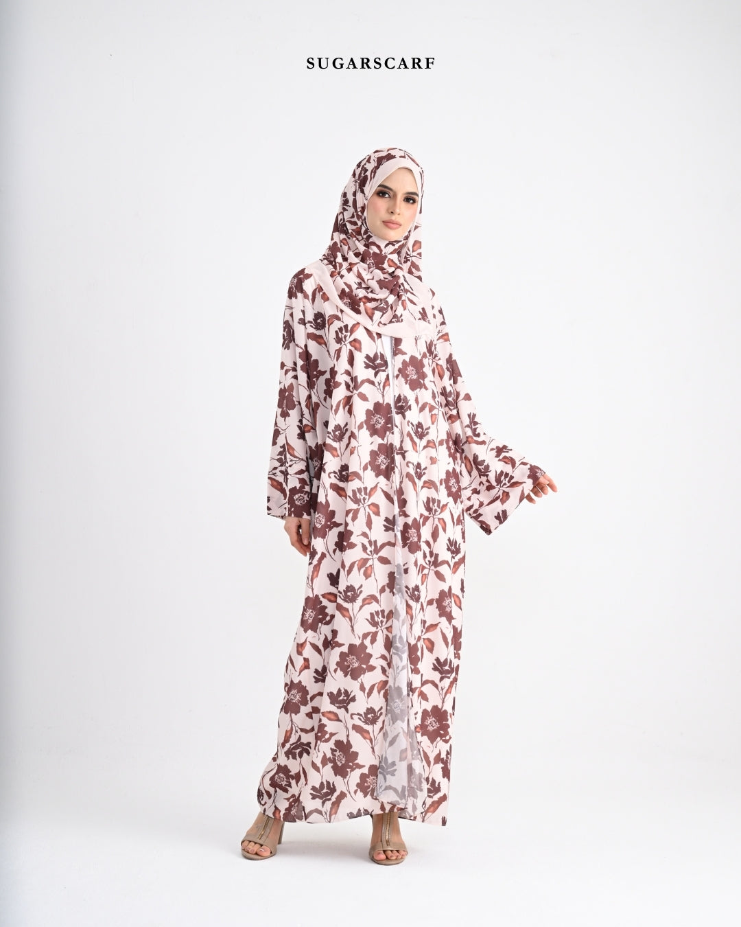 She is In Bloom Abaya Outer in Aiko