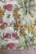 TSE BloomInvitation Japanese Cotton Voile Square - Himari