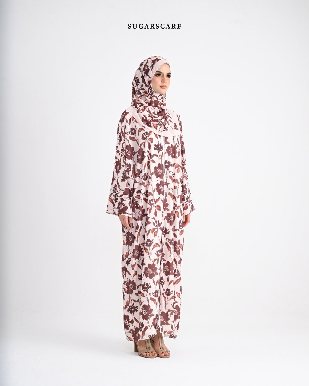 She is In Bloom Abaya Outer in Aiko