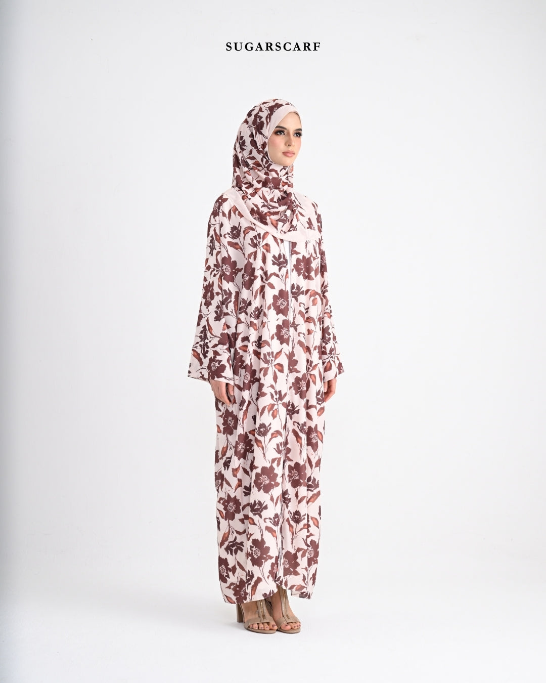 She is In Bloom Abaya Outer in Aiko