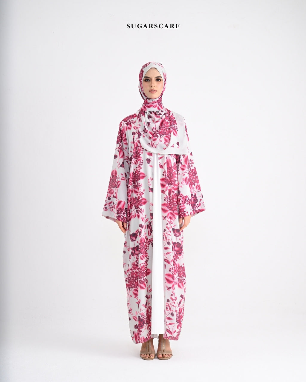 She is In Bloom Abaya Outer in Alicia