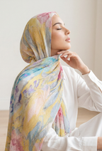 Fall In Love Wide Ultra Fine Pleated Shawl Ironless · in Augustine