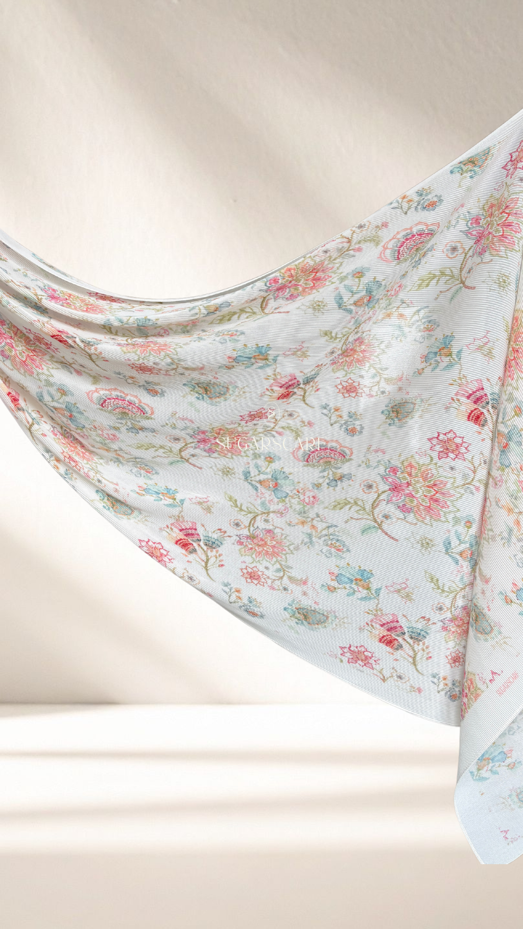 Fall In Love Wide Ultra Fine Pleated Shawl Ironless · in Elise