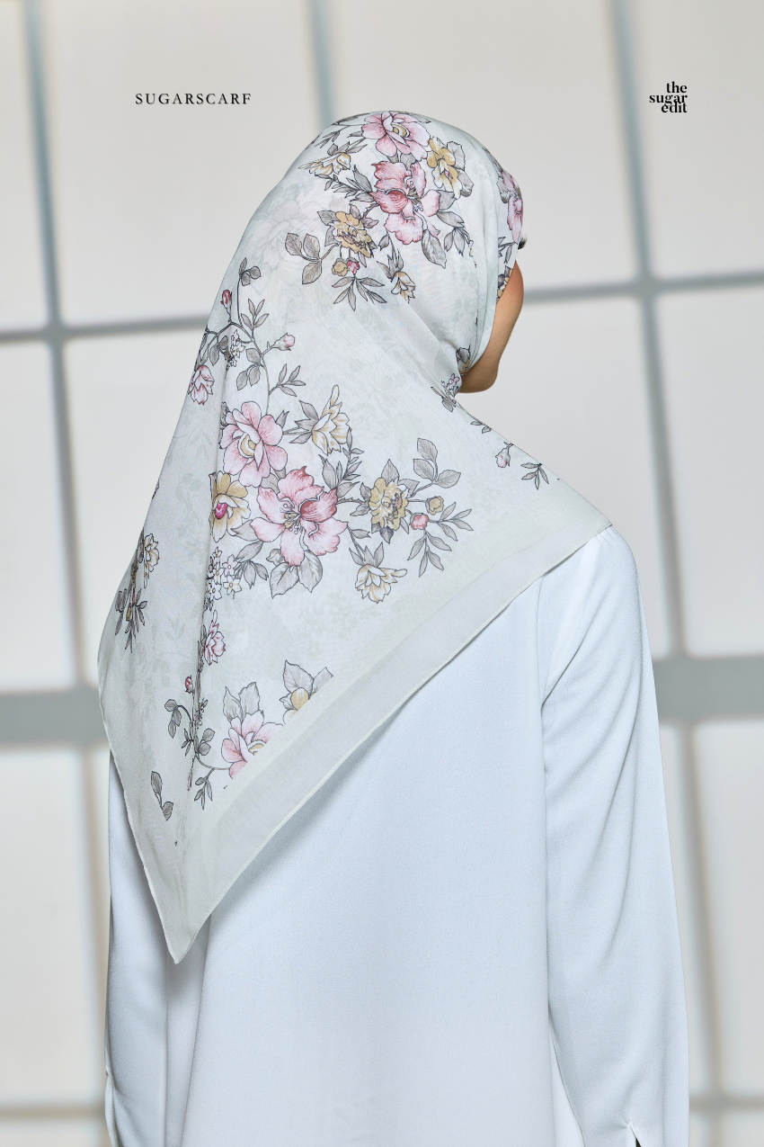 YES DEFECT THESUGAREDIT (Blooming Celeste) JapanVoile In (SnowFLower)