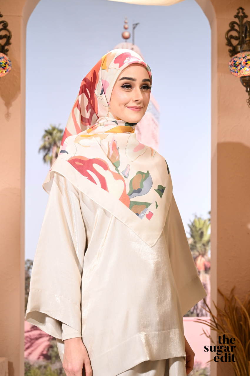 YES THESUGAREDIT Jasmine Collection French Cotton Bawal ( WONDERAYA )