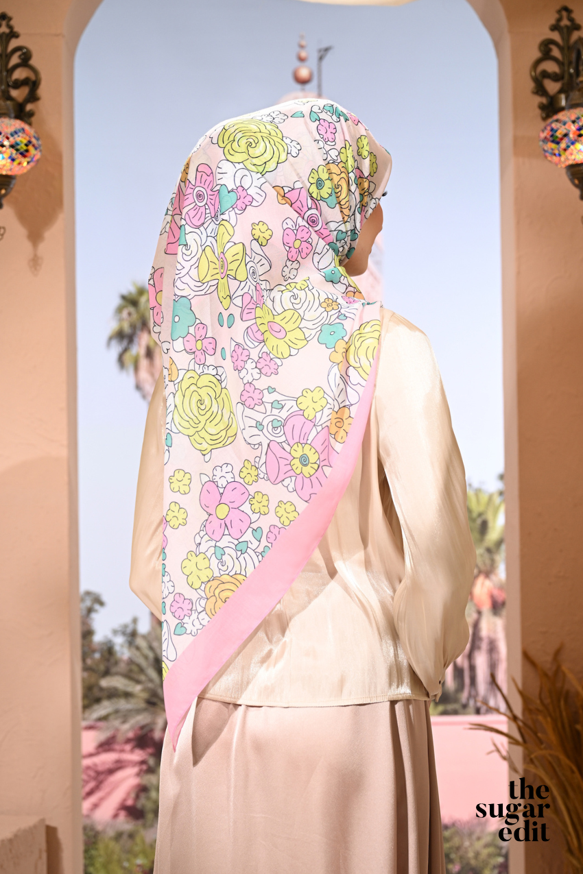 YES DEFECT - THESUGAREDIT Jasmine Collection French Cotton Bawal ( CUTENESS )