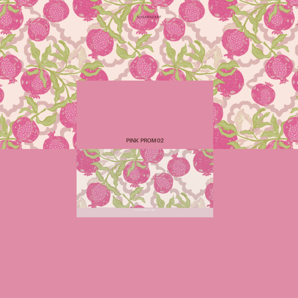FallInLove Scarves Mixed Satin Square in PinkPromo 02