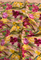 TSE BloomInvitation Japanese Cotton Voile Square - ⁠Hallie
