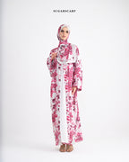 She is In Bloom Abaya Outer in Alicia