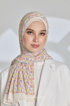 YES DEFECT ( Full Wide Pleats Shawl ) SS x Mentos in Fruity