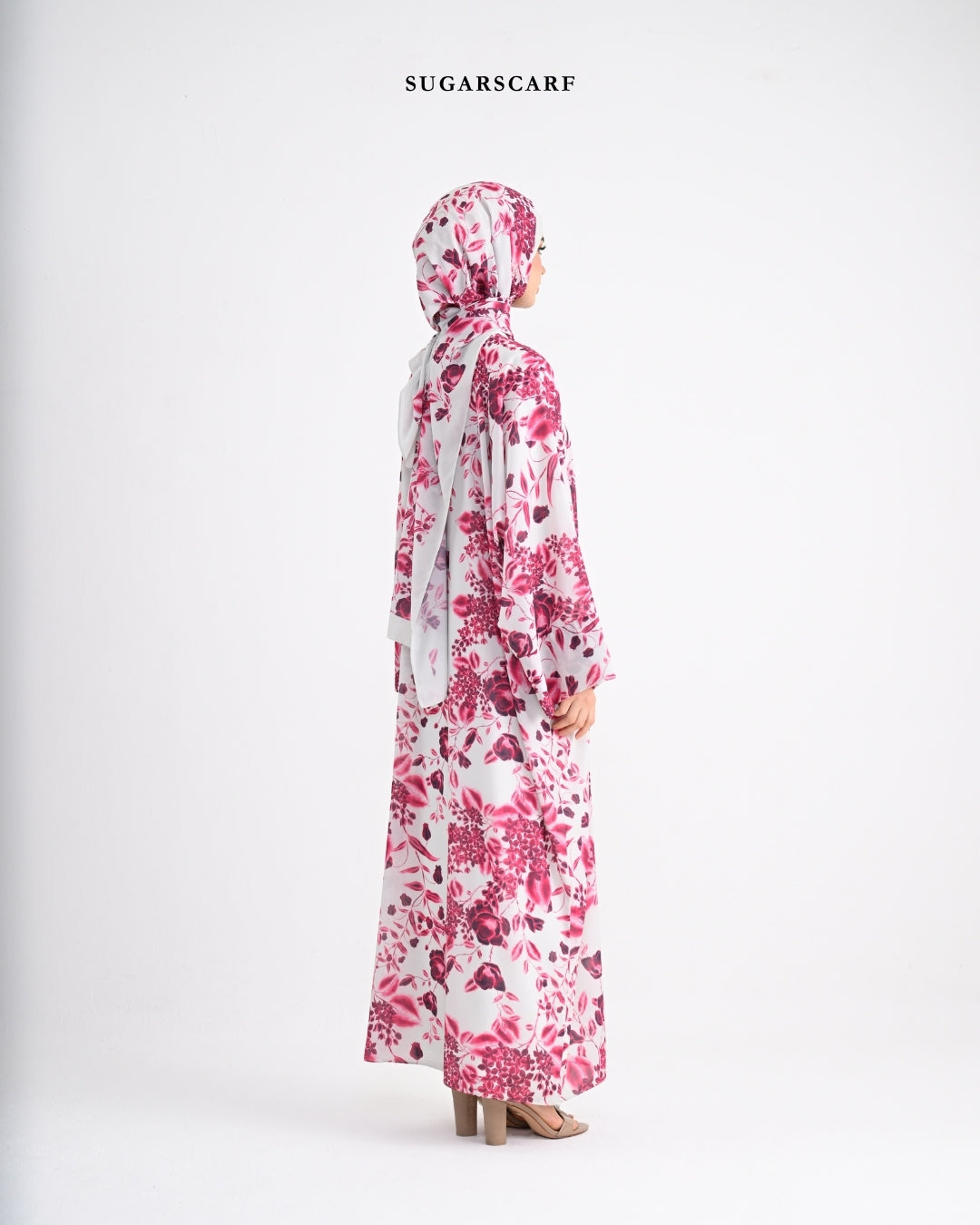 She is In Bloom Abaya Outer in Alicia