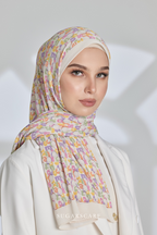 YES DEFECT ( Full Wide Pleats Shawl ) SS x Mentos in Fruity