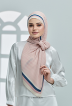 YES DEFECT Full Wide Pleats Shawl ) Classy Monogram (BURBERRY)
