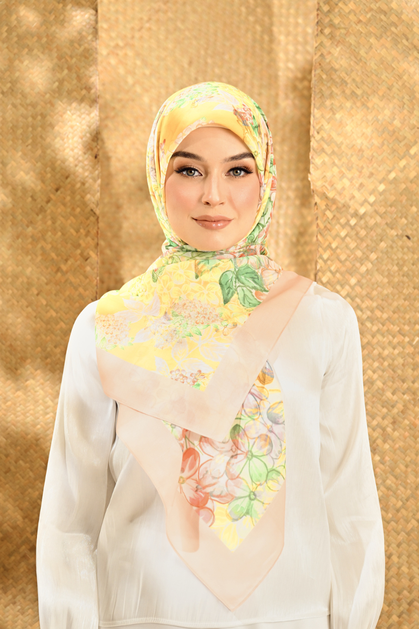 YES THESUGAREDIT Blooming Edit Vol 2 French Cotton Bawal ( AURORA )