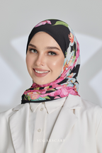 YES DEFECT ( Full Wide Pleats Shawl ) Raya Vol 1 Seri Fiora ( SERI MALAM )