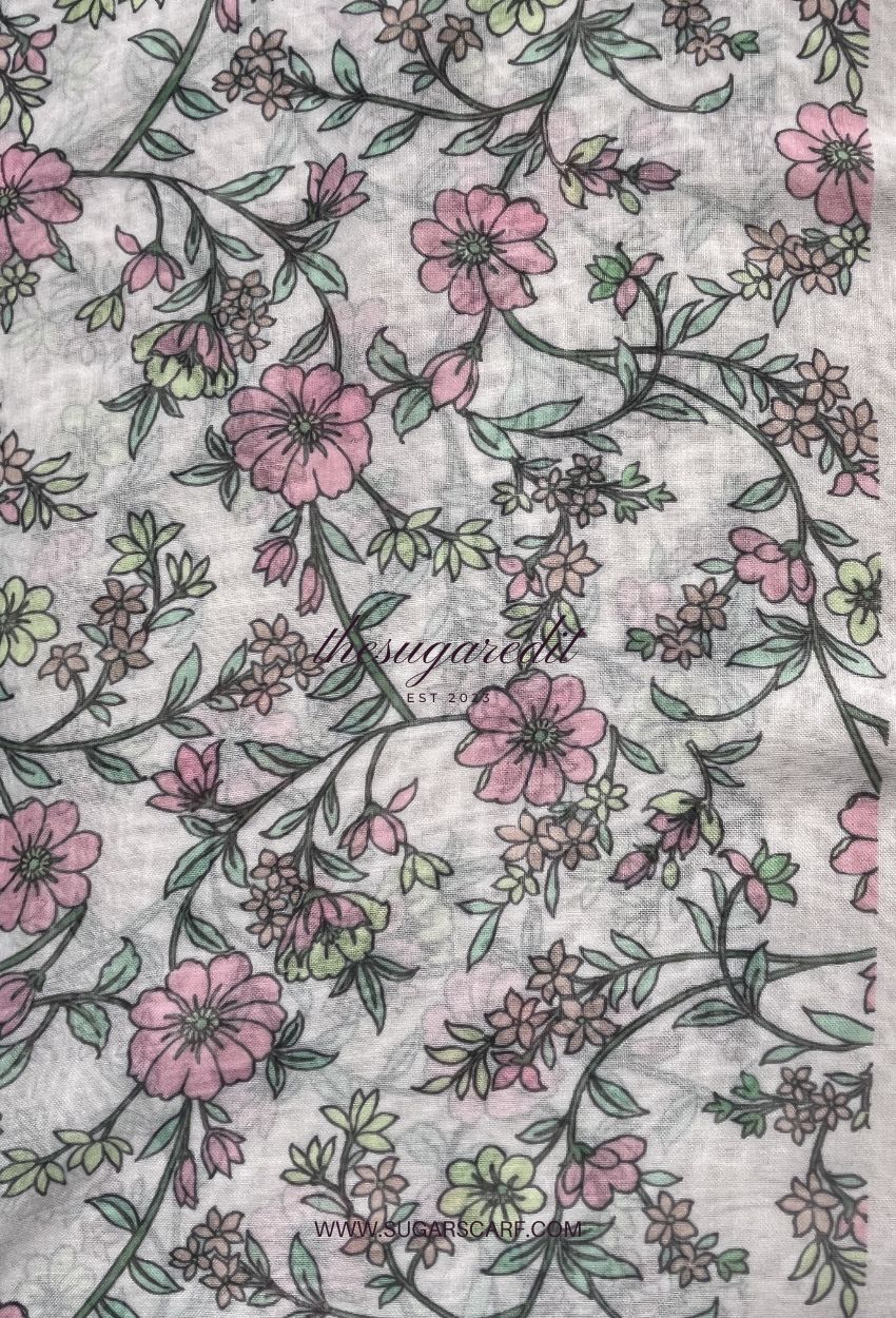 TSE Mod Japanese Cotton Voile Square In Sacha