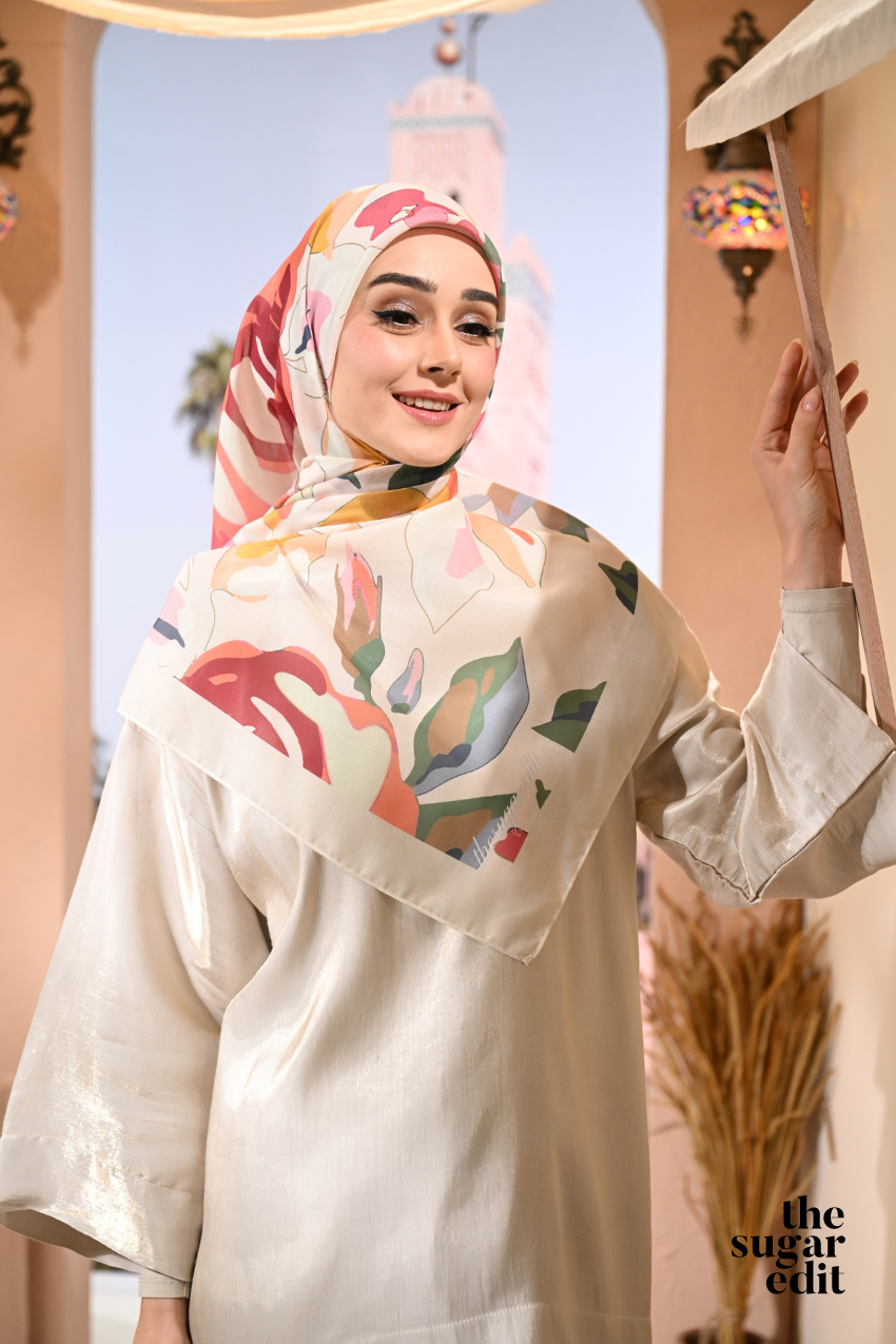 YES THESUGAREDIT Jasmine Collection French Cotton Bawal ( WONDERAYA )
