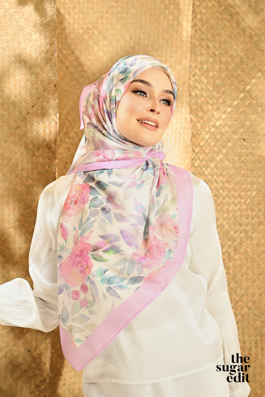 YES THESUGAREDIT Blooming Edit Vol 1 French Cotton Bawal ( Fatema )