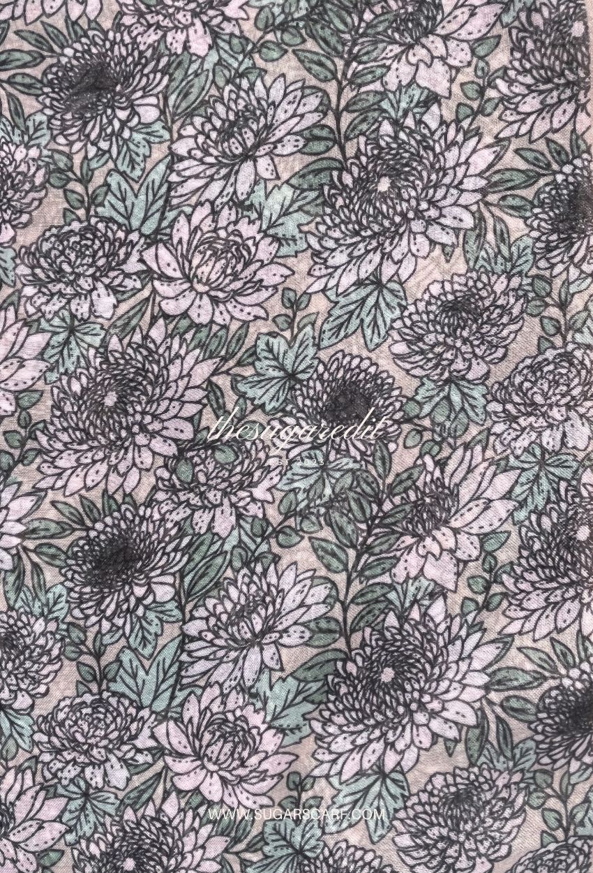 TSE Mod Japanese Cotton Voile Square In Constance
