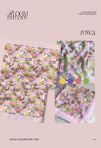 TSE BloomInvitation Japanese Cotton Voile Square - Rowa