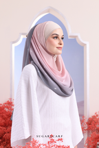 YES DEFECT - OmbreMonogram Pleated Shawl in Seoul (CODE PS)