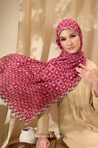 ( Full Wide Pleats Shawl ) Kindness ( KISSES)