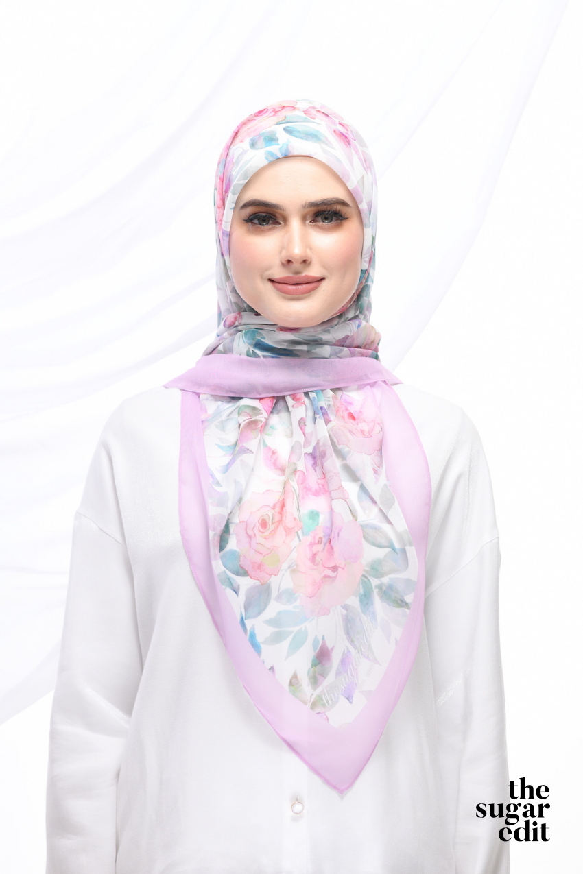 YES THESUGAREDIT Blooming Edit Vol 1 French Cotton Bawal ( Fatema )