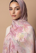 Fall In Love Wide Ultra Fine Pleated Shawl Ironless · in Norre