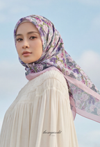 TSE BloomInvitation Japanese Cotton Voile Square - SweetAir