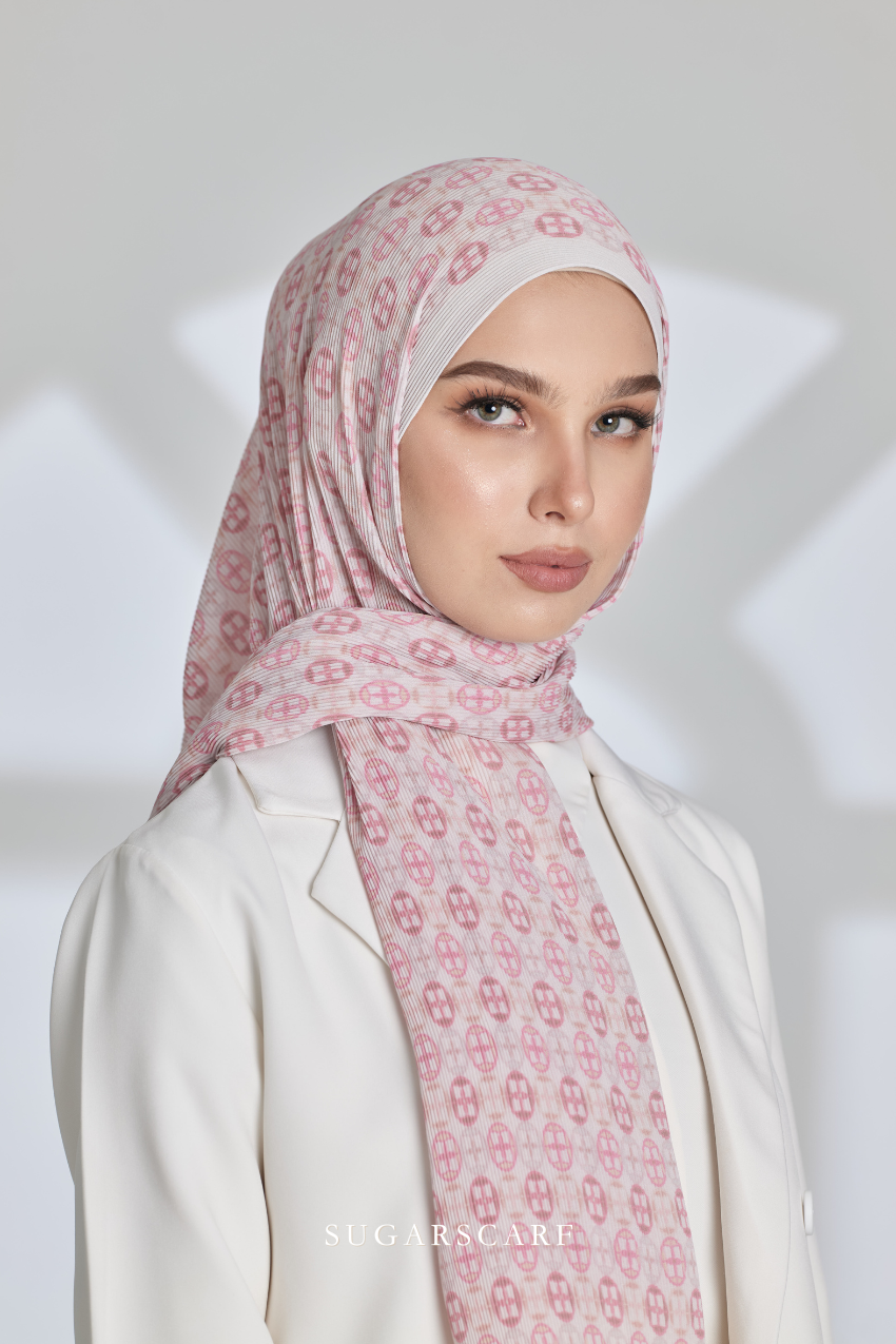 ( Full Wide Pleats Shawl ) Girl Boss ( Charisma )