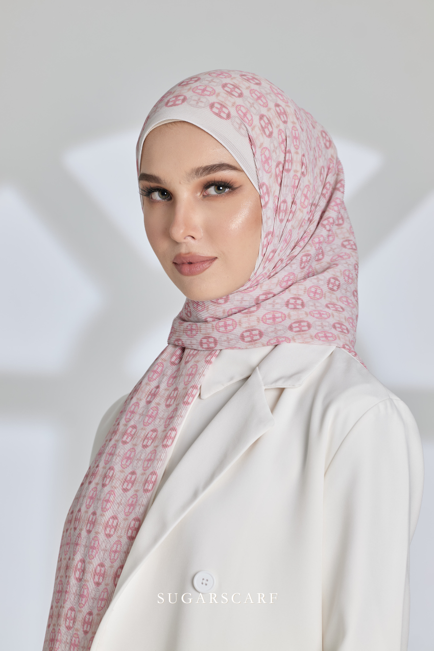 ( Full Wide Pleats Shawl ) Girl Boss ( Charisma )