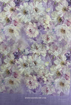 TSE Mod Japanese Cotton Voile Square In PurpleCalling