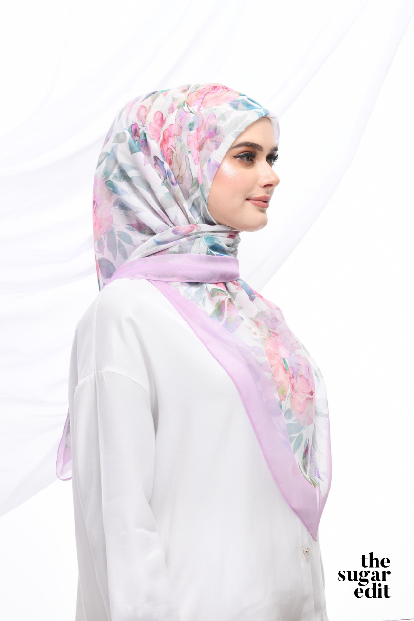 YES THESUGAREDIT Blooming Edit Vol 1 French Cotton Bawal ( Fatema )