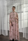 Cleopatra Crystal Beads Drape In Dusty Pink
