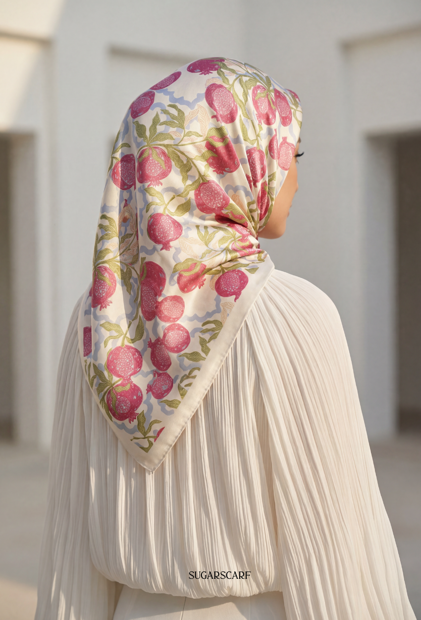 FallInLove Scarves Mixed Satin Square in LadyPrompt 04