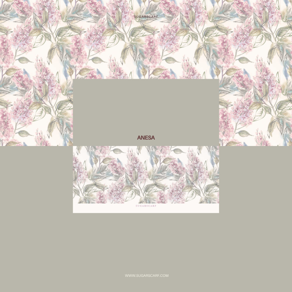 FallInLove Scarves Mixed Satin Square in Anesa