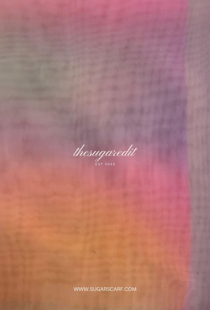 TSE Mod Japanese Cotton Voile Square In BabyBreath