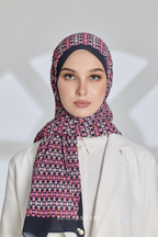 ( Full Wide Pleats Shawl ) Girl Boss ( Achiever )