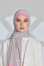 ( Full Wide Pleats Shawl ) Girl Boss ( Meeting )