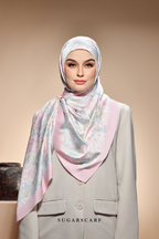 ( Square ) The Fresh Start Matte Satin Silk Scarf ( Dream Silk )