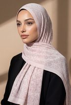 Fall In Love Wide Ultra Fine Pleated Shawl Ironless · in Rosie