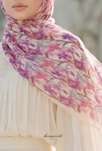 TSE BloomInvitation Japanese Cotton Voile Square Eris