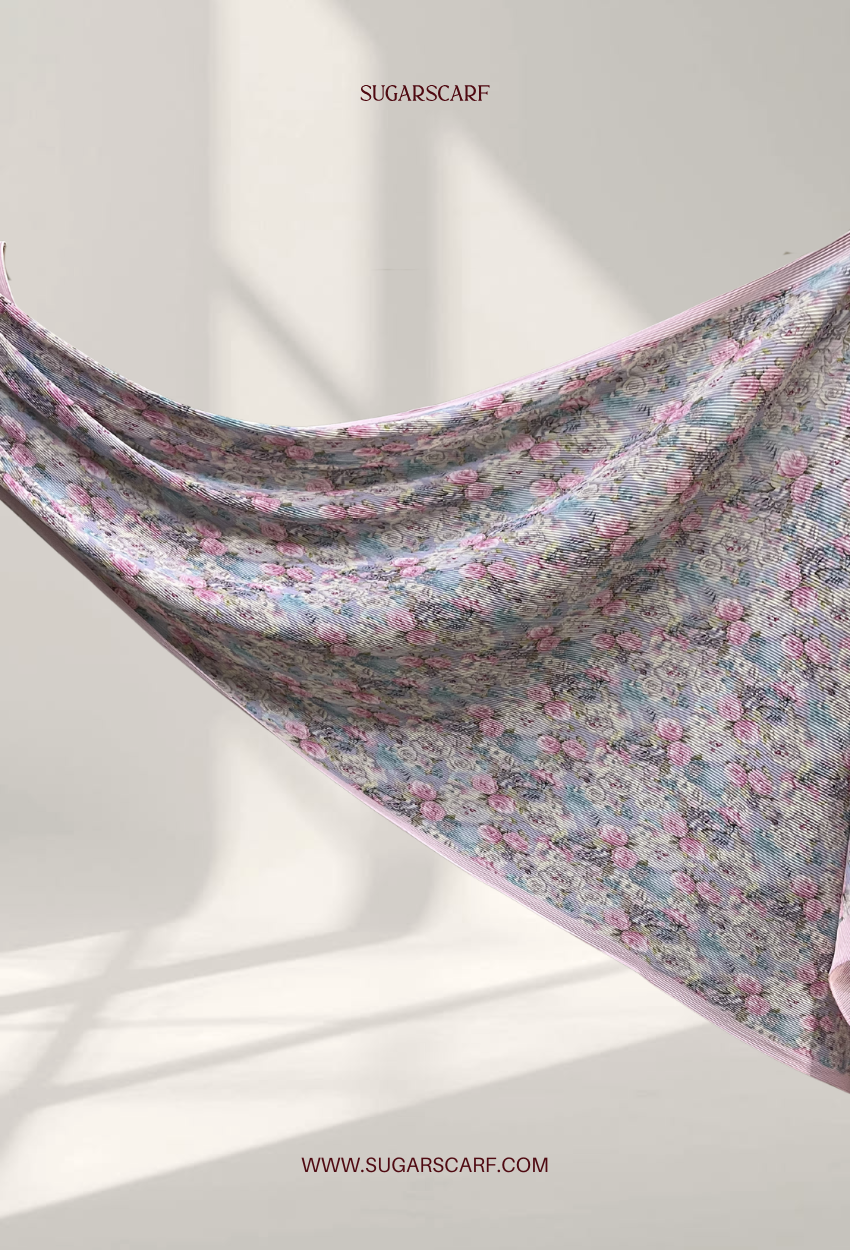 Fall In Love Wide Ultra Fine Pleated Shawl Ironless · in Veronica
